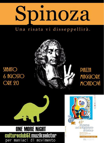Spinoza, una risata vi disseppellirà